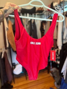 Full Send Nelk Boys One Piece Bathing Suit
